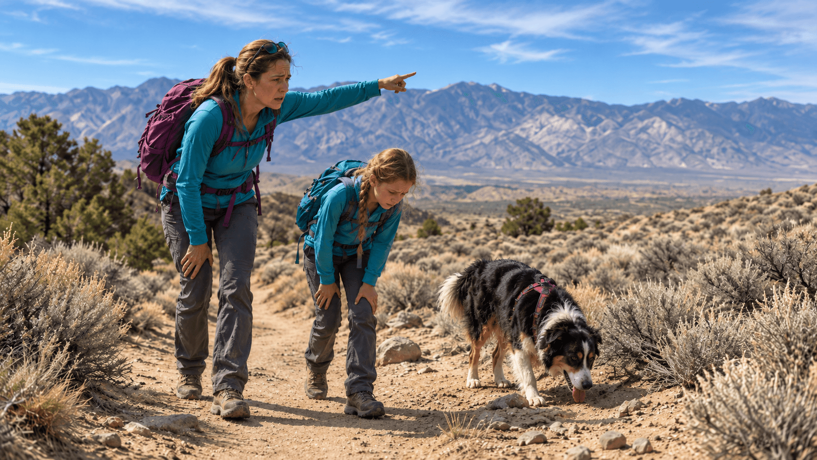 Wide, open high-desert valley near Bishop, California, elevation 4,150 feet — the starting point of the climb.